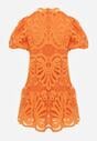 Pomarańczowa Sukienka Cilleis