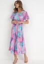 Różowo-Fioletowa Sukienka Alemitheme