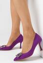 Pantofi stiletto Mov