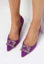Pantofi stiletto Mov