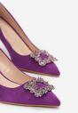 Pantofi stiletto Mov