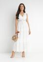 Biała Sukienka Semione