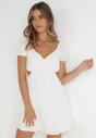 Biała Sukienka Roatta