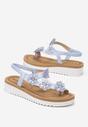 Niebieskie Sandały Bomky