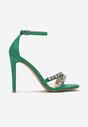 Zielone Sandały Aedasia