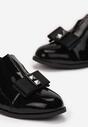 Czarne Półbuty ze Skórzaną Wkładką Europa