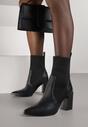 Fekete Magassarkú bokacsizma