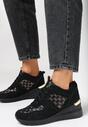 Czarne Sneakersy Tyrysus