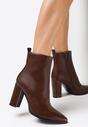Brązowe Botki Aerotis