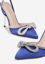Niebieskie Sandały Silaeia