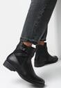 Czarne Botki Chrisanne