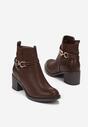 Brązowe Botki Dephitrite