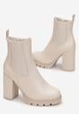 Beżowe Botki Jessice