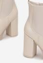 Beżowe Botki Jessice