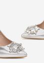 Pantofi stiletto Argintii