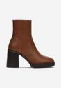 Brązowe Botki Kinet