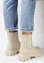 Beżowe Botki Ivenky