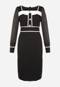Czarna Sukienka Dopasowana Hulli