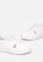 Białe Buty Sportowe Sznurowane Iomare