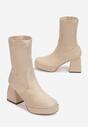 Beżowe Botki Stonilae