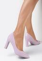 Pantofi cu toc Mov