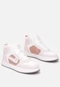 Biało-Różowe Sneakersy Alcothee