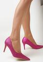Pantofi cu toc Fucsia