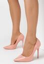 Pantofi stiletto Roz