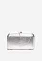 Srebrna Torebka Kopertówka z Łańcuszkiem Zemira