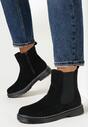 Czarne Botki Sztyblety Egdozi