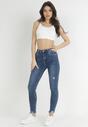 Niebieskie Jeansy Skinny Kadi