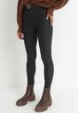 Czarne Spodnie Skinny High waist Reshi