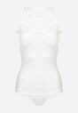 Białe Body z Wiskozy o Tłoczonej Fakturze Idolina