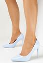 Pantofi stiletto Albastru deschis