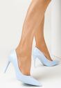 Pantofi stiletto Albastru deschis