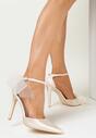 Pantofi stiletto Bej