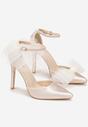 Pantofi stiletto Bej