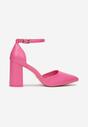 Pantofi cu toc Fucsia