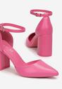 Pantofi cu toc Fucsia