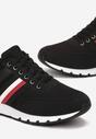 Czarne Buty Sportowe Sznurowane Arlil