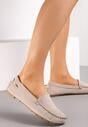 Beżowe Mokasyny Elvire