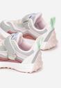 Pantofi sport Gri cu roz