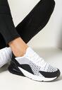 Sneakers Alb cu negru