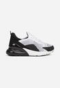 Sneakers Alb cu negru