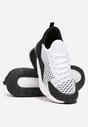 Sneakers Alb cu negru