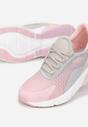 Sneakers Gri cu roz