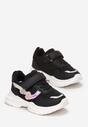 Czarne Buty Sportowe na Rzep Adwar