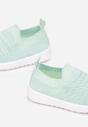 Zielone Buty Sportowe z Elastyczną Cholewką Mirmo