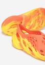 Pomarańczowe Sneakersy z Wycięciami i Efektem Ombre Monasa