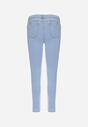 Niebieskie Jeansy Skinny z Efektem Push Up Judia